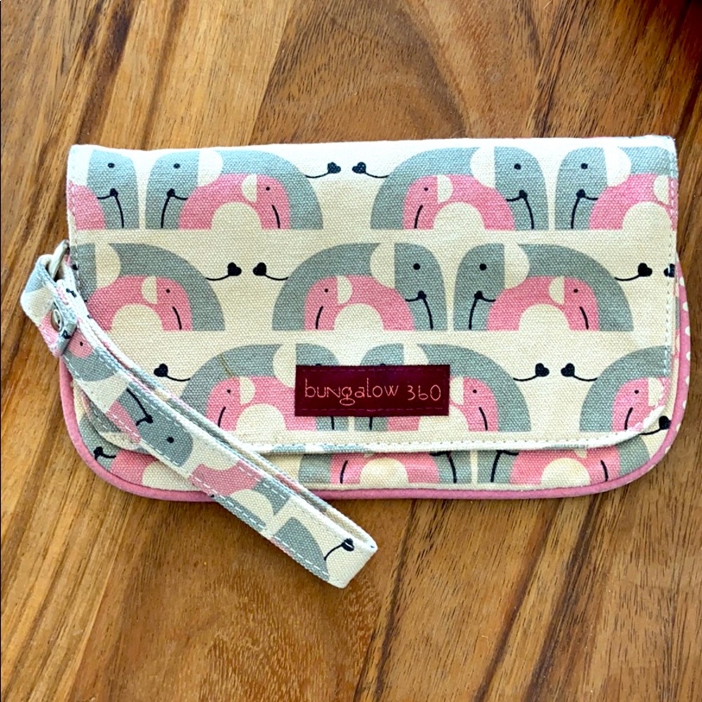 Bungalow 360 Elephant Wristlet